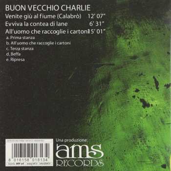 CD Buon Vecchio Charlie: Buon Vecchio Charlie