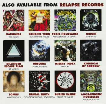 CD Buried Inside: Spoils Of Failure