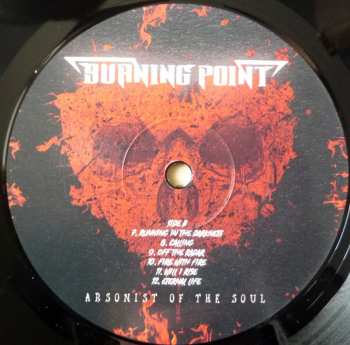 LP Burning Point: Arsonist Of The Soul LTD
