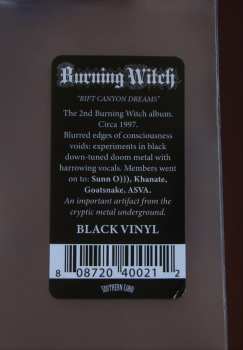 LP Burning Witch: Rift.Canyon.Dreams