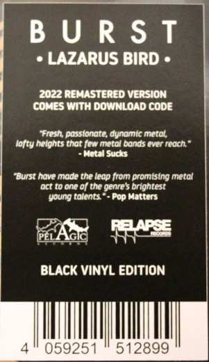 2LP Burst: Lazarus Bird