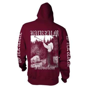 Merce Burzum: Filosofem Logo 2018 (maroon) M