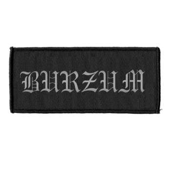 Merch Burzum: Applicazione Logo Burzum (silver)