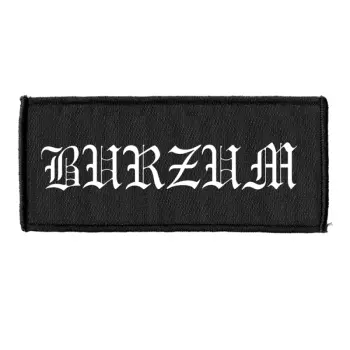 Applicazione Logo Burzum (white)