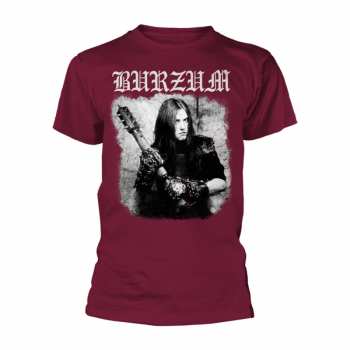 Merch Burzum: Maglietta Anthology 2018 (maroon)