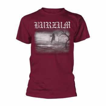 Merch Burzum: Maglietta Aske 2013 (maroon)