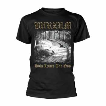 Merch Burzum: Maglietta Hvis Lyset Tar Oss - Gold (phd Megastore Exclusive)