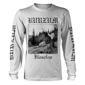 Merch Burzum: Maglietta a maniche lunghe Filosofem 2018 (white)