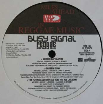 LP Busy Signal: Reggae Dubb'n Again