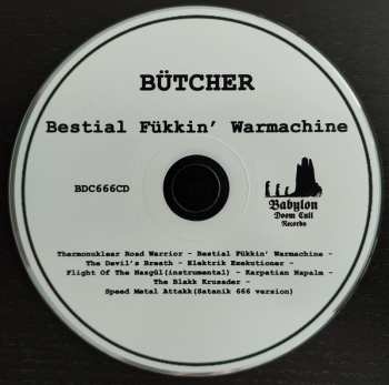 CD Bütcher: Bestial Fükkin' Warmachine