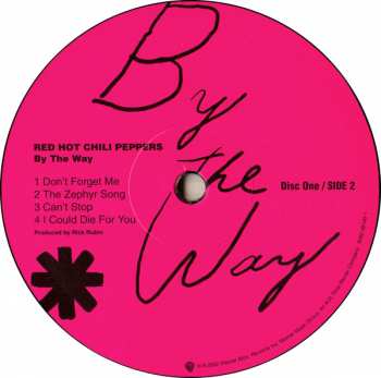 2LP Red Hot Chili Peppers: By The Way