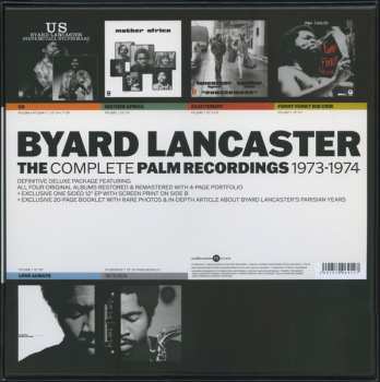 6LP/SP/Set di cofanetti Byard Lancaster: The Complete Palm Recordings 1973 - 1974 LTD