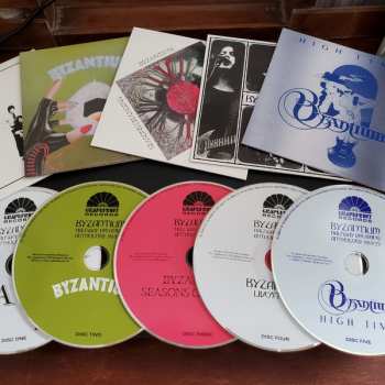 5CD/Set di cofanetti Byzantium: Byzantium Halfway Dreaming Anthology 1969-1975