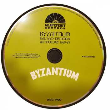 5CD/Set di cofanetti Byzantium: Byzantium Halfway Dreaming Anthology 1969-1975