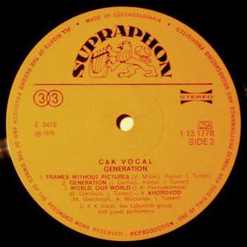 LP C&K Vocal: Generation