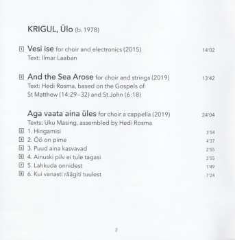 SACD Ülo Krigul: liquid turns