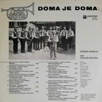 LP Česká Kapela: Doma Je Doma