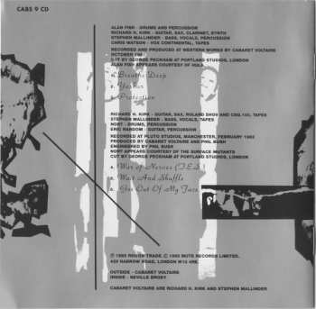 CD Cabaret Voltaire: 2X45