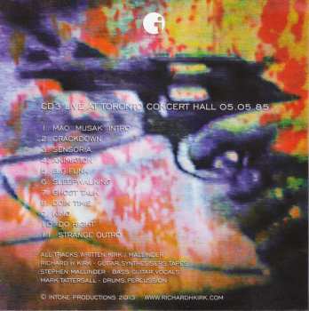 3CD/Set di cofanetti Cabaret Voltaire: Archive #828285 Live