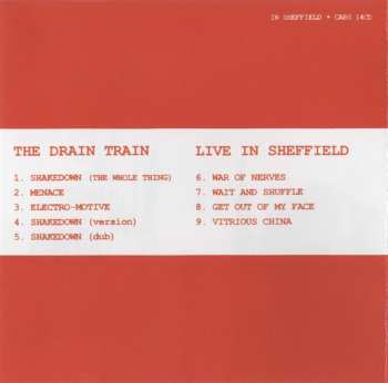 CD Cabaret Voltaire: The Drain Train / Live In Sheffield 19 Jan 82