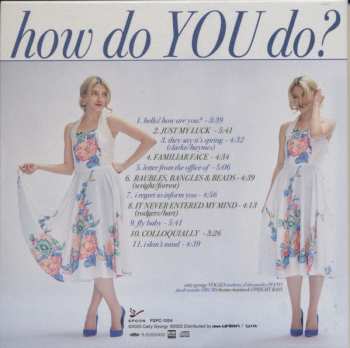 CD Caity Gyorgy: hello! How Are You?