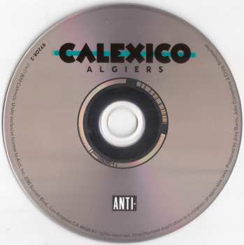 CD Calexico: Algiers DIGI