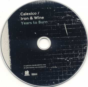 CD Calexico: Years To Burn