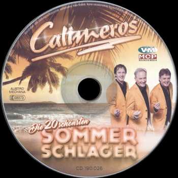 CD Calimeros: Die 20 Schönsten Sommer Schlager