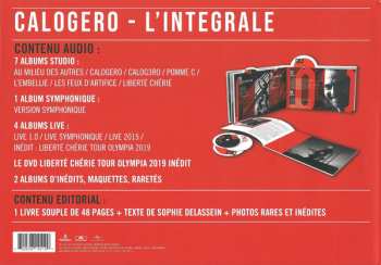 17CD/DVD/Set di cofanetti Calogero: L'intégrale