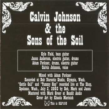 CD Calvin Johnson: Calvin Johnson & The Sons Of The Soil