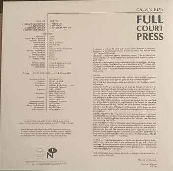 LP Calvin Keys: Full Court Press LTD