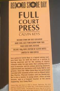 LP Calvin Keys: Full Court Press LTD