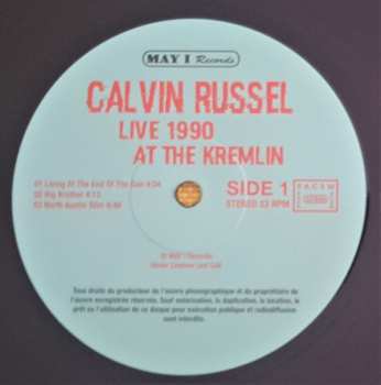 2LP Calvin Russell: Live 1990 At The Kremlin