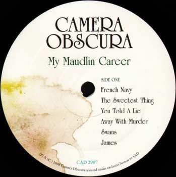 LP Camera Obscura: My Maudlin Career