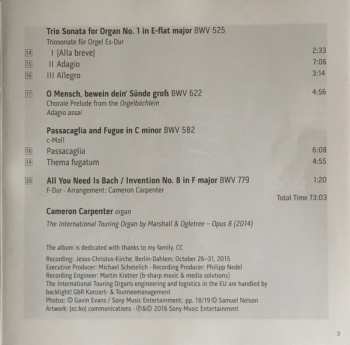 CD Johann Sebastian Bach: All You Need Is Bach