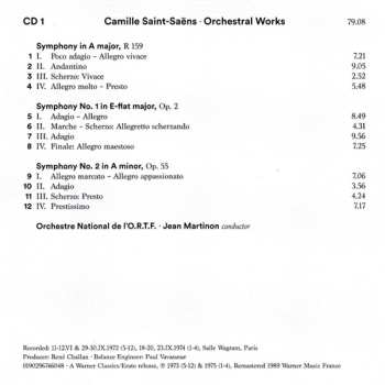 34CD/Set di cofanetti Camille Saint-Saëns: Camille Saint-Saëns Edition