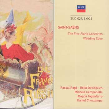 2CD Camille Saint-Saëns: Klavierkonzerte Nr.1-5