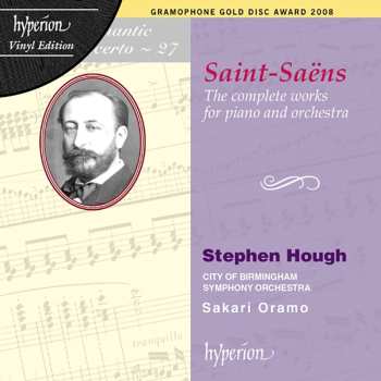 3LP Camille Saint-Saëns: Klavierkonzerte Nr.1-5 (140g)