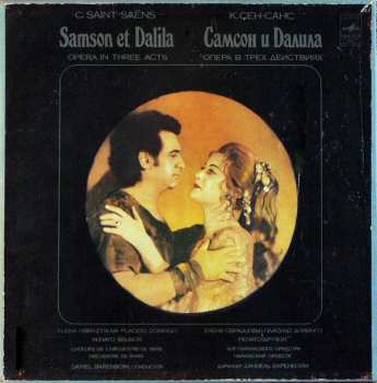 3LP/Set di cofanetti Daniel Barenboim: Samson Et Dalila (Opera In Three Acts) (3xLP+BOX+BOOKLET)