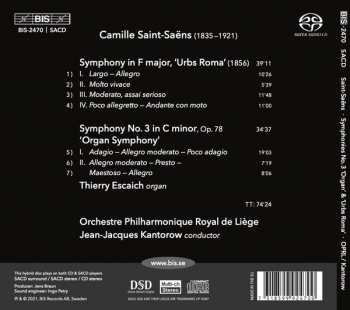 SACD Camille Saint-Saëns: Symphonies No.3 'Organ' & 'Urbs Roma'