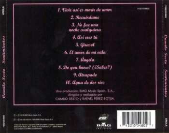 CD Camilo Sesto: Sentimientos
