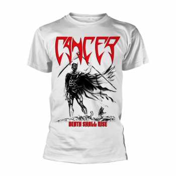 Merch Cancer: Maglietta Death Shall Rise (white)