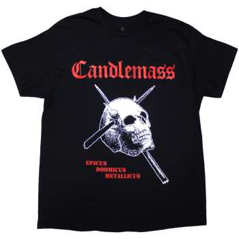 Merch Candlemass: Maglietta Epicus Doomicus Metallicus