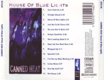 CD Canned Heat: House Of Blue Lights
