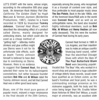 2CD Canned Heat: Living The Blues