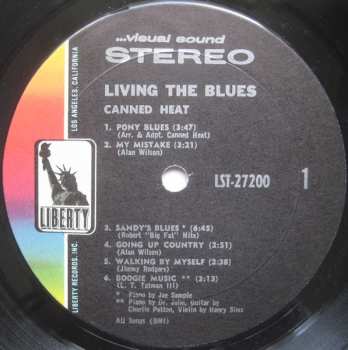 2LP Canned Heat: Living The Blues