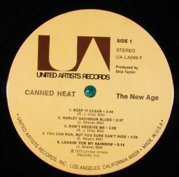 LP Canned Heat: The New Age