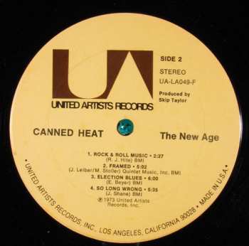 LP Canned Heat: The New Age