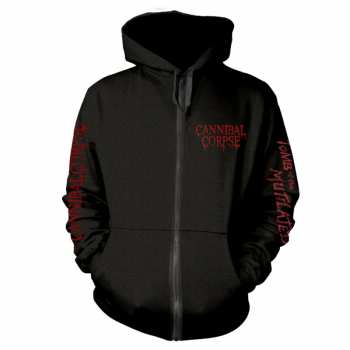 Merch Cannibal Corpse: Felpa con cerniera Tomb Of The Mutilated (explicit)