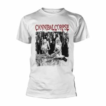Merch Cannibal Corpse: Maglietta Butchered At Birth (white)